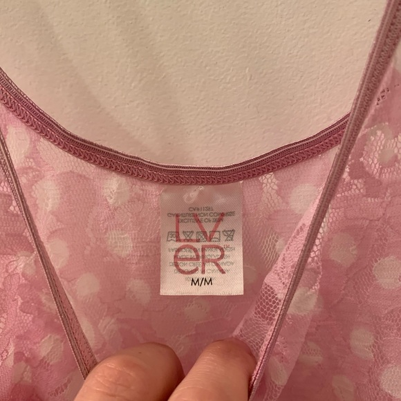 NWOT La Vie En Rose Chemise - Picture 2 of 2